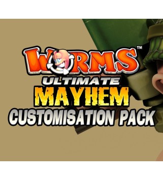 Worms Ultimate Mayhem - Customization Pack DLC Steam Key GLOBAL